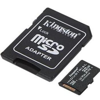 Kingston microSDHC UHS-I карта памяти SDCIT2/32GB, 32 ГБ, 100 МБ/с, A1, V30, U3, 30K P/E, ECC двигатель (SDCIT2/32GB)