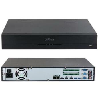 Dahua DHI-NVR5432-EI видеорегистратор, 32 IP канала, 12MP, 384 Mbps, 2x HDMI, 2x RJ-45, 4 SATA до 16TB, 4 USB, 16/6 тревожных I/O (DHI-NVR5432-EI)