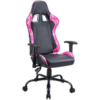 Subsonic Pro Gaming Pink Power SA5609-PP, игровое кресло, 53см, 123-133см, 125кг, экокожа, регулируемое (SA5609-PP)