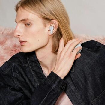 Sudio Наушники A3 Pro A3PROBLU, Bluetooth 5.4, 10 мм, 32 Ом, 107 дБ, 10 м, 5 ч, синий, шумоподавление, микрофон (A3PROBLU)