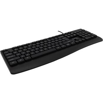 Sbox Клавиатура K-103 US, 104/105 клавиш, мембрана, USB 2.0, 1,5м кабель, раскладка US, пластик (K-103 US)