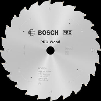 Paneļzāģiem PRO WOOD CORDLESS RIPZĀĢA ASMENS BOSCH 2608837700 (2608837700)
