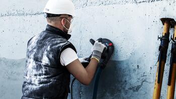 Dimanta kausveida disks 125 x 22.23 mm, Concrete, Betona slīpmašīnām EXPERT CONCRETE GRINDING HEAD, 2608900651, BOSCH (2608900651)