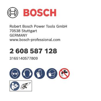 Mazām leņķa slīpmašīnām PRO CERAMIC DRY KROŅURBIS BOSCH 2608587128 (2608587128)