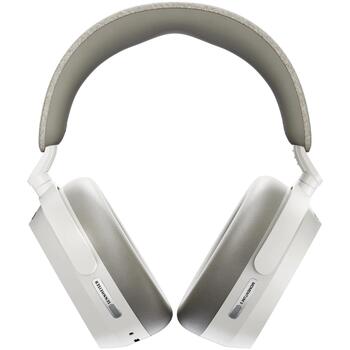 Sennheiser наушники MOMENTUM 5 800079, Bluetooth 5.4, 42мм, 520Ом, 108дБ, 6-40000Гц, 57ч, белые, ANC, микрофон, Dolby Atmos (800079)