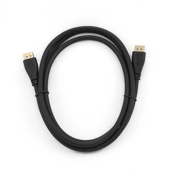 Gembird кабель DisplayPort CC-DP-1M, 1 м, 4K UHD 60 Гц, 2 x DisplayPort, черный (CC-DP-1M)