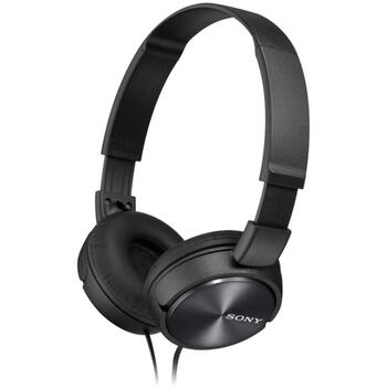 Sony austiņas MDR-ZX310APB.CE7, 1.2m, 24Ω, 98dB, dinamisks, neodymija, 3.5mm, melnas (MDRZX310APB.CE7)