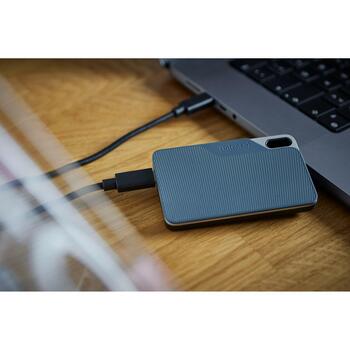 Intenso SSD ārējais 3826440 250GB, USB 3.2 Gen 1, lasīšanas ātrums 500 MB/s, šoks izturīgs, exFAT (3826440)