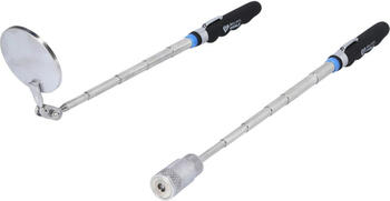 Teleskopisks spoguļa un magnēta komplekts, 620mm, BT115905 BRILLIANT TOOLS (BT115905)