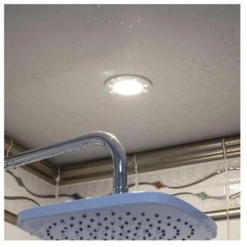 Emos LED прожектор LORI ZV1163, 4,5 Вт, 345 лм, IP65, 110°, 2700/4000 K, встраиваемый, пластик (ZV1163)