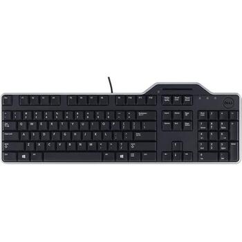 Dell Pro Smartcard KB813 tastatūra 580-18366_LT, USB, melna, ūdensizturīga, QWERTY, 1 x USB kabelis (580-18366_LT)