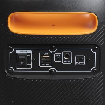 Denver BPS-165 беспроводная колонка 111151200140, 200 W, 3600 mAh, Bluetooth, AUX, USB, MicroSD, IPX4 (111151200140)