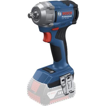 Bosch GDS 18V-350 Professional 06019M5020 18 V bezvadu profesionāls sitiena uzgriežņu atslēga bezsuku motors 3 griezes momenta līmeņi līdz 350 Nm 1/2″ bez akumulatora un lādētāja Zils/Melns (06019M5020)