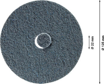 SCM disks, N477 īpaši smalks, 125 mm, Mazām leņķa slīpmašīnām EXPERT N477 SCM DISKS, 2608901271, BOSCH (2608901271)