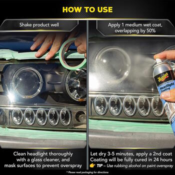 Meguiar's G17804 Прозрачное защитное покрытие для фар 113 г (США) (G17804)