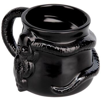 Paladone Harry Potter Чашка Темного Знака PP14643HP, 400 мл, черная, дизайн ручки Нагини, не подходит для посудомоечной машины (PP14643HP)