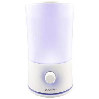 Beper 70.401 Аромадиффузор, 25 Вт, 2.4 л, 180 мл/ч, 7-цветная LED, ультразвук, автоотключение (70.401)