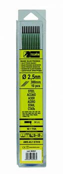 Telwin 802621 сварочные электроды Basic, 2,5x300mm, 10 шт., DC+ (802621)