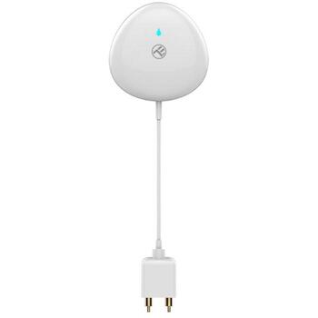 Tellur WiFi датчик затопления TLL331081, 2xAAA 3V, 75g, 1m зондовый кабель, Wi-Fi 2,4GHz, акустическая сигнализация (TLL331081)