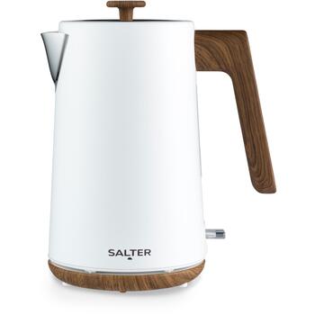 Salter Чайник EK5822WHTVDE, 3000 W, 1.7 л, 360° поворот, индикатор уровня воды, автоматическое отключение (EK5822WHTVDE)