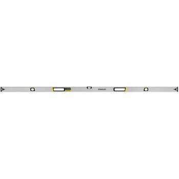 Stanley magnētiskais līmeņrādis FMHT43679-1, 2000mm, 3 burbuļi, 0.5mm/m, 0.8mm/m, alumīnija korpuss, noņemami gala vāciņi (FMHT43679-1)