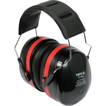 Yato ausu aizsargi YT-74630, 34 dB, EN 352-1:2020, III kategorija, ABS, putas, nerūsējošais tērauds, regulējams (YT-74630)