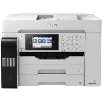 Epson Многофункциональный принтер L15180 C11CH71406, 4-в-1, A3, 25 стр/мин, Wi-Fi, ADF, цветной, 1200 x 1200 dpi (C11CH71406)