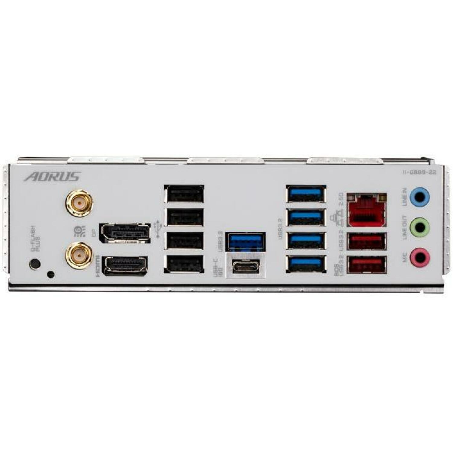 Gigabyte Mātesplate B650 A ELITE AX ICE, AMD Socket AM5, 12+2+2 fāzes VRM, 4 DIMM DDR5, 1 PCIe 5.0 M.2, 2.5GbE LAN, Wi-Fi 6E (B650 A ELITE AX ICE 1.1)