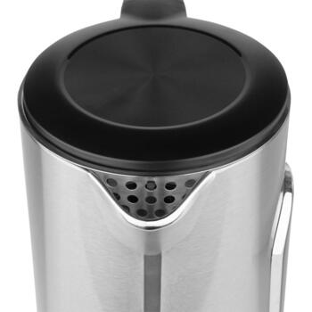 Gastroback Чайник 42446, 3000W, 1.5л, 40°C, 80°C, 90°C, 100°C, нержавеющая сталь, двойные стенки, цифровой дисплей (42446)