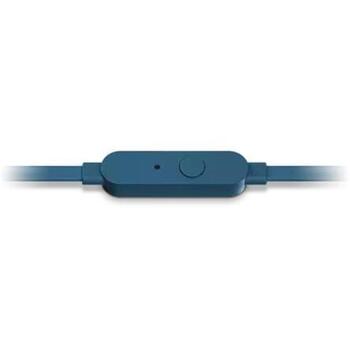 Jbl наушники JBLT110BLU, 3,5мм, 9мм, 20Гц - 20кГц, микрофон, 1-кнопочное управление, плоский кабель (JBLT110BLU)