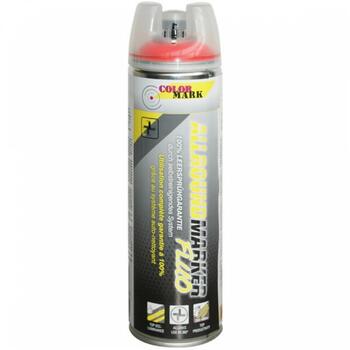 Motip Allroundmarker Fluo 360 201608, 500ml, оранжевый, сопло 360°, самоочищающееся, флуоресцентный (201608)