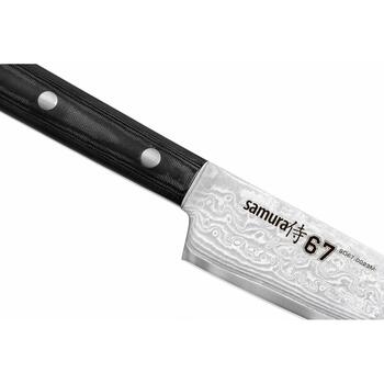 Samura Универсальный нож SD67-0023M, 150мм, дамасская сталь, 61 HRC, 67 слоев, рукоять Micarta (SD67-0023M)