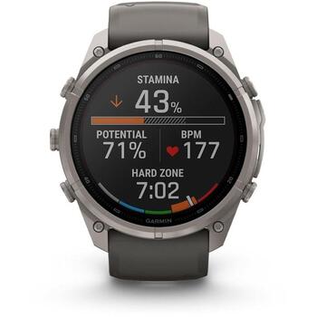 Garmin умные часы Fenix 9 Pro 010-04336-21, 47мм, титановый корпус, AMOLED 1,4