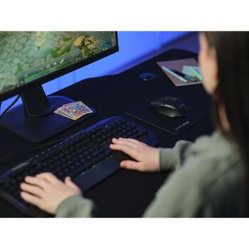 Trust USB оптическая мышь GXT 112 FELOX, 4800 DPI, 80ч работы от аккумулятора, 6 кнопок, RGB подсветка, USB приемник в комплекте (25070)