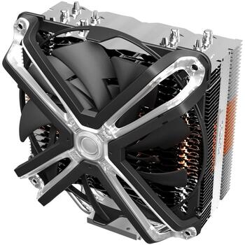 Zalman CNPS17X CPU dzesētājs, 140mm, 800-1500 RPM, 61 CFM, 1,1 mmH2O, 29 dB, PWM, FDB, 5 caurules, ARGB, 12V, 200W TDP (CNPS17X)