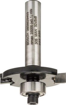 Diskveida frēze HM B=5mm, kāts 8mm, Rokas frēzēm, malu frēzēm DISKVEIDA GROPJU FRĒZE STANDARD FOR WOOD, 2608628403, BOSCH (2608628403)