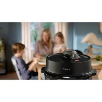 PHILIPS 3000. sērijas daudzfunkcionālais katls ar vāku, 6l (HD2633/80)