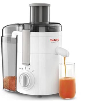 Tefal Fruitelia Plus соковыжималка ZE370138, 350 Вт, 2 скорости + импульс, фильтр из нержавеющей стали, 950 мл (ZE370138)