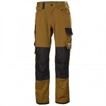 Helly Hansen darba bikses Oxford 4X Cnct stretch 77395_759-C56&HH, brūns/melns, C56, 4 virzienu elastīgs audums (77395_759-C56&HH)
