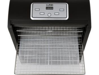 Lund pārtikas žāvētājs 68272, 420-500 W, 220-240 V, 50-60 Hz, 6 paplātes, 35-70 °C, 0.5-19.5 h, LCD, taimeris (68272)