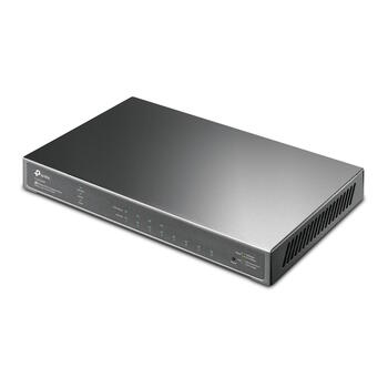 TP-LINK JetStream TL-SG2008P коммутатор, 8x Gigabit, 4x PoE+, 62W, L2+, Omada (TL-SG2008P)