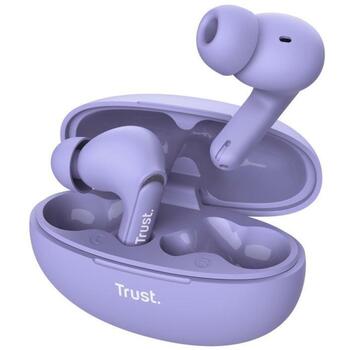 Trust austiņas Yavi 25297 Bluetooth, 20-20000 Hz, 6 h akumulatora darbības laiks, 23 h ar uzlādes korpusu (25297)