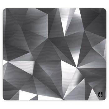 Endorfy peles paliktnis Crystal Black L EY6B007, 450mm, 400mm, melns/balts, raksts, mitrumizturīgs, neizslīdoša pamatne (EY6B007)