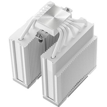 Deepcool Procesora dzesētājs AK620 G2 WH R-AK620G2-WHNNMN-GJD, 57.76 cfm, 28.87 dBA, 2 ventilatori, 6 siltuma caurules (R-AK620G2-WHNNMN-GJD)