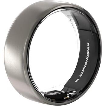 Ultrahuman умное кольцо Ring Air UHRA-RT-09, размер 9, титан, 24 мАч, 6 дней, Bluetooth 5.0 BLE, 100 м, iOS, Android, режим сна (UHRA-RT-09)