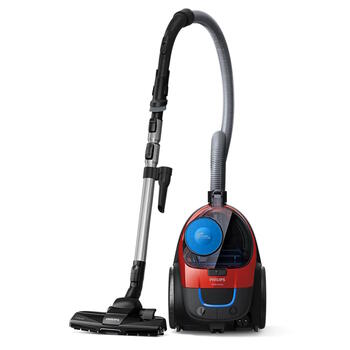 Пылесос без мешка PowerPro Compact FC9330/09 900 W PowerCyclone 5 контейнер 1.5 L фильтр HEPA H13 Черный Красный Philips (FC9330/09)