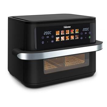 Tristar Dualzone Flex gaisa friteze FR-9078, 2800 W, 10 L, karstā gaisa tehnoloģija, LCD displejs, 10 programmas (FR-9078)