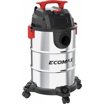 Ecomax putekļu sūcējs sausai un slapjai sūkšanai EMX 25L EM19307-25BA&EMX, 900W, 25l, 153mbar, 32m³/h, 220-240V, 3m (EM19307-25BA&EMX)