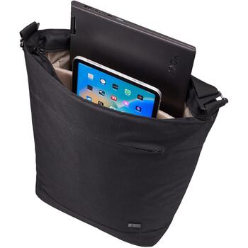 Case Logic Invigo Eco Convertible Tote INVIT116 BLACK, 36.5cm x 18cm x 43cm, водоотталкивающий, полиэстер, 15.6