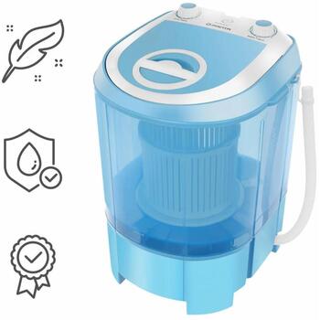 Manta Стиральная машина WH128 MMMDAWWH128001, 180W, 110-240V, 50-60Hz, 2,8kg, 1kg, Дренажный шланг, Функция отжима (MMMDAWWH128001)